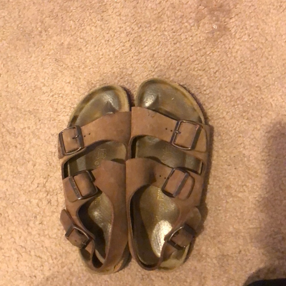 Birkenstocks with backstrap